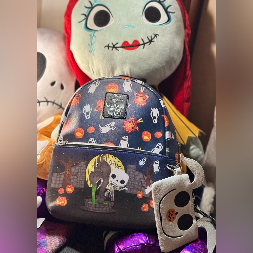 Funko Pop NBC Mini Bookbag NWOT & Bioworld Zero Coin Pouch NWT - Set